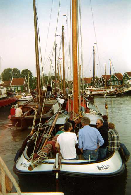 De haven in na de eerste dag Marker kaag '94