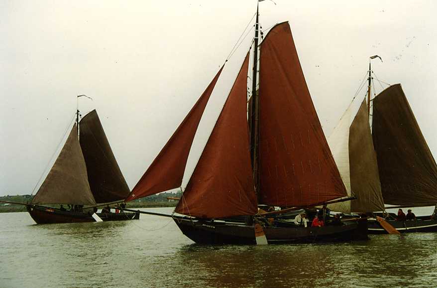 Lekker weg en dobbers schieten luitjes