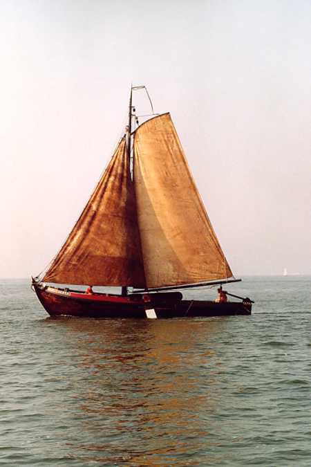 Ik zag haar bij Hindeloopen in sept'04