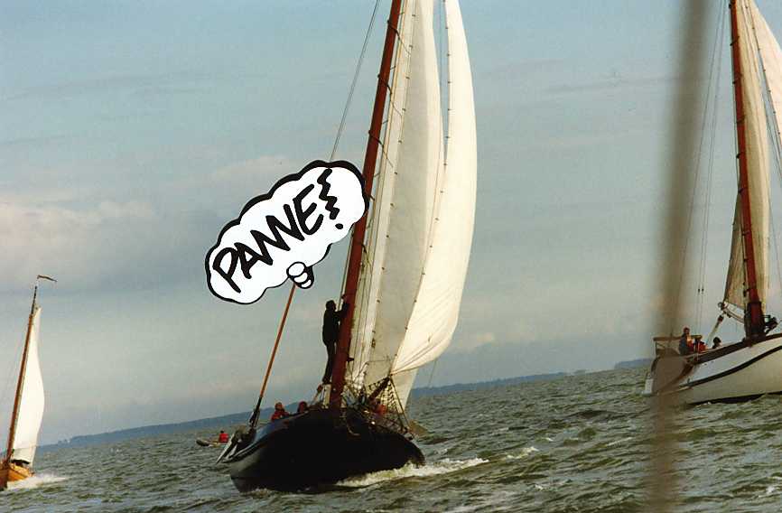 Net na de start klom Peter Syperda de rabanden in???