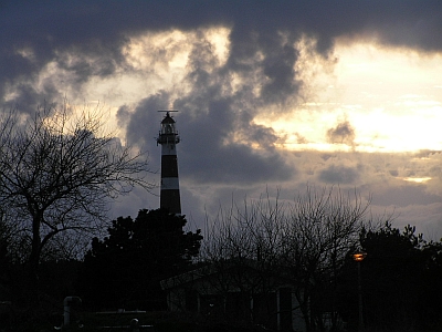 Een witte pasen op Ameland 2008