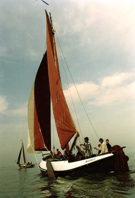 Vanuit een BM gefotografeerd opSlotermeer 1994