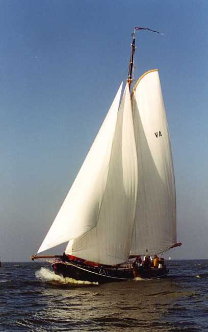 Goed weg de ZA1 bij Bolkop eerste dag 2001