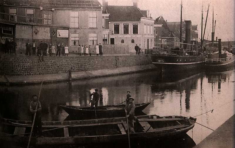 Handmatig de binnenhaven uitdiepen