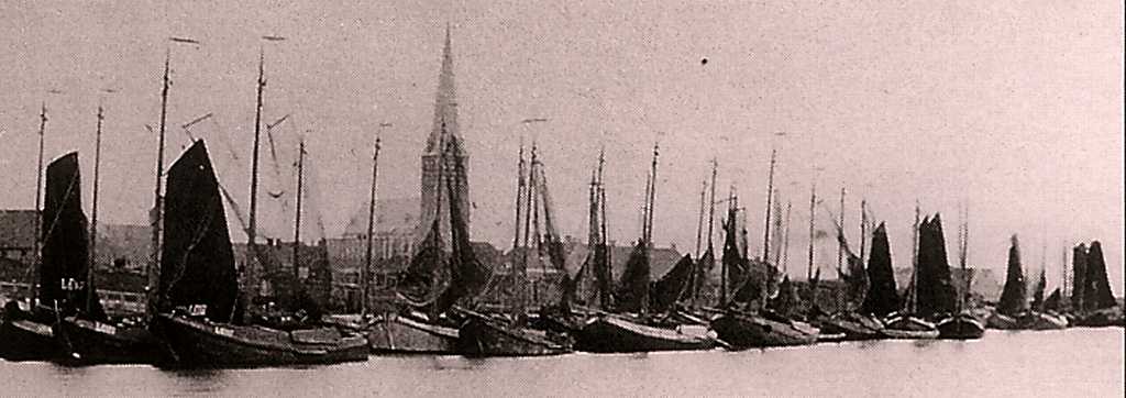 Toen was de Lemster vissers vloot nog groot