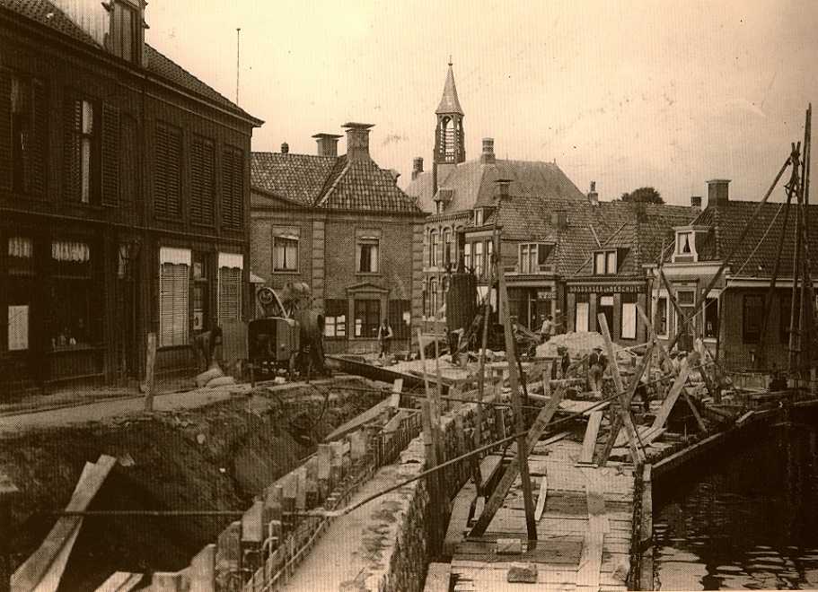 Reparreren en dan dicht gooien ,dom he