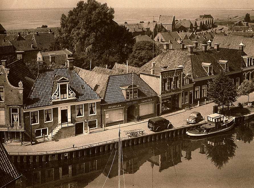Met zicht op Boonstra's pand, fikte af begin 70er jaren