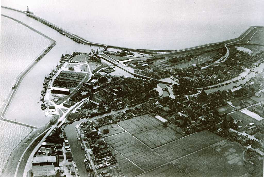 Luchtfoto Lemmer van 1932