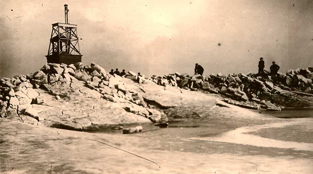 Heel wat klouterwerk om bij 't eintsje te komen