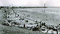 Wie heeft het lemster strand nog zo gekent?