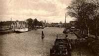 Zijlroede gezien vanaf de spoorbrug