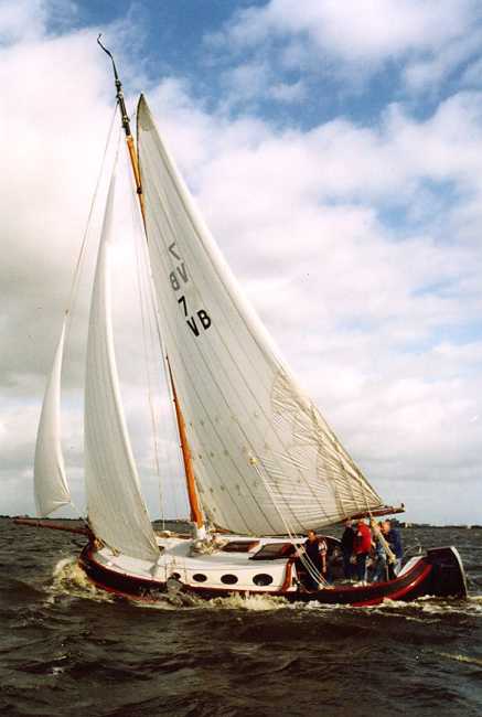 VB7 Swan tijdens kruis van Heeg