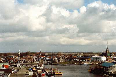 Vanuit de vuurtoren van het heden