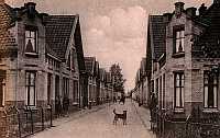 Parkstraat,rechts woonde de Fam Beersma in mijn jeugd