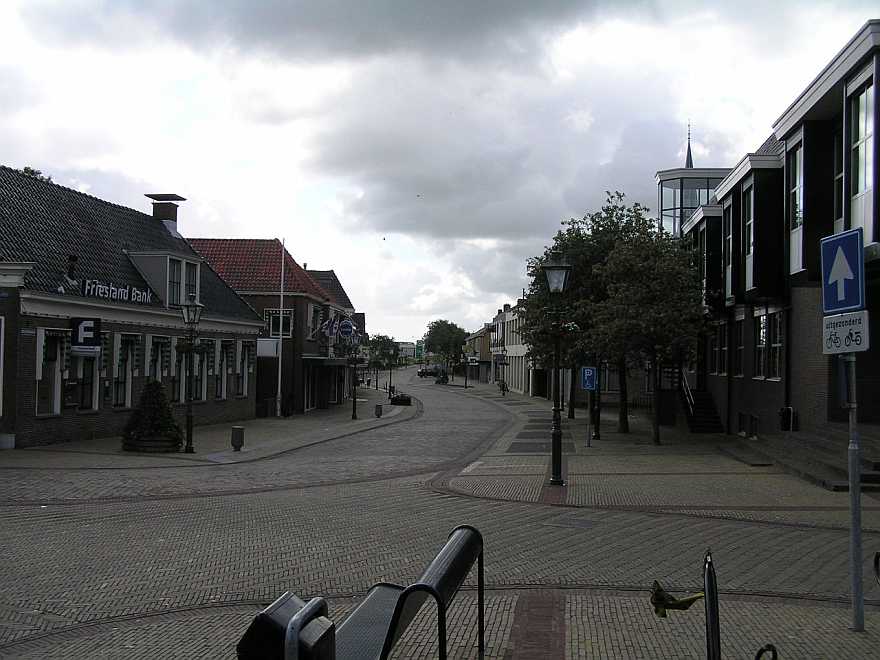 Je kunt nog wel rijden op de Vissersburen,maar niet op de schaats