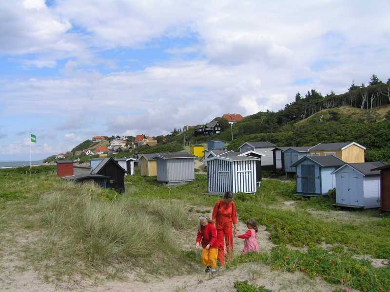 De mini Strandhuisjes
