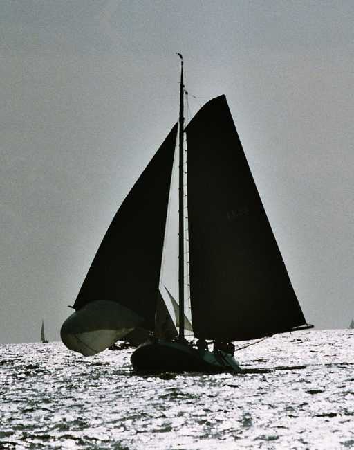 LE33 van Gerrit Hogeterp Winnaar gemengde klasse bij eerste Friese hoek race 2004