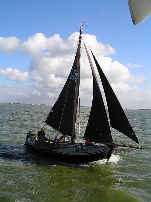 Meppel onder mooie wolken