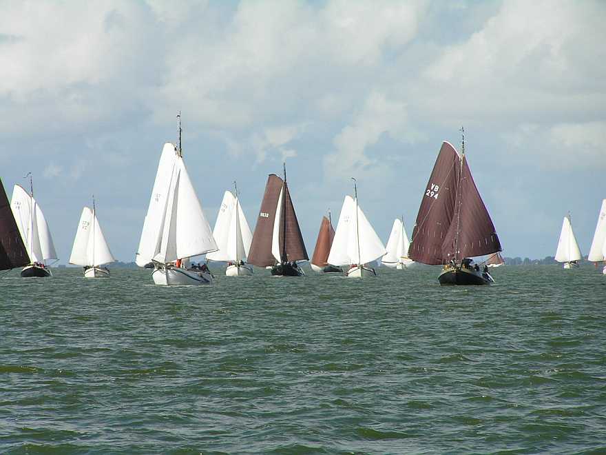 Als eersten de korte baan