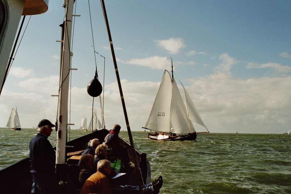 Genieten op de eerste rang.