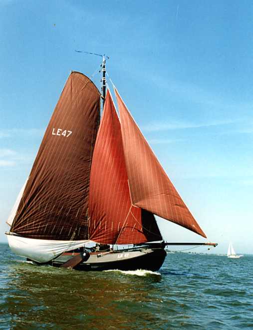 En aan de horizon ligt de Lemster toer