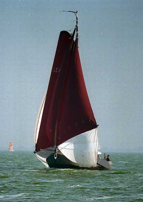 Tot zo in de haven van Hindeloopen