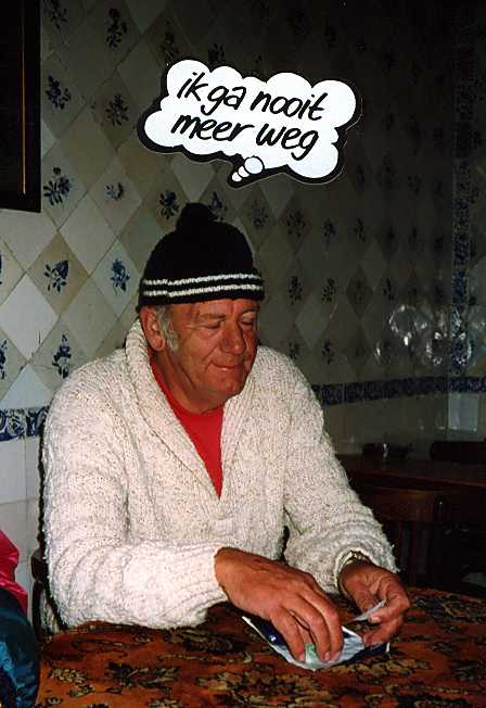 Klaas kon mooi vertellen over vroeger in de visserrij