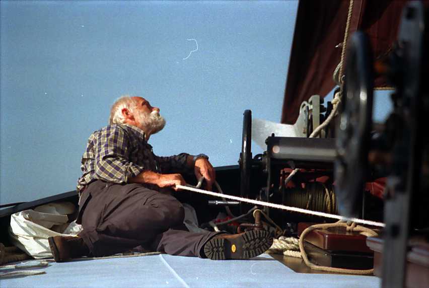 Bennie kan het met dit mooie weer liggend verdienen