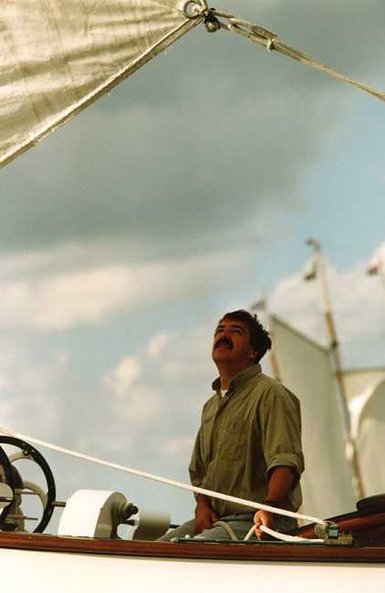 Hij leerde het bij ..... de Zeeverkennerij