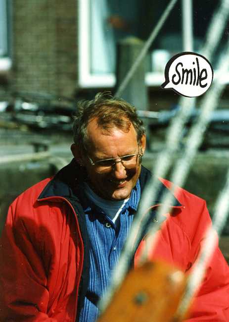 Roelie Mag graag een visje roken