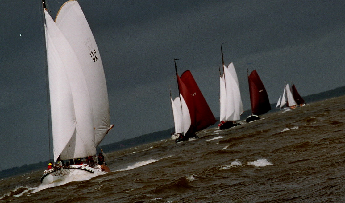 Achterin begint de ZA2 te loefen en toen ging het mis